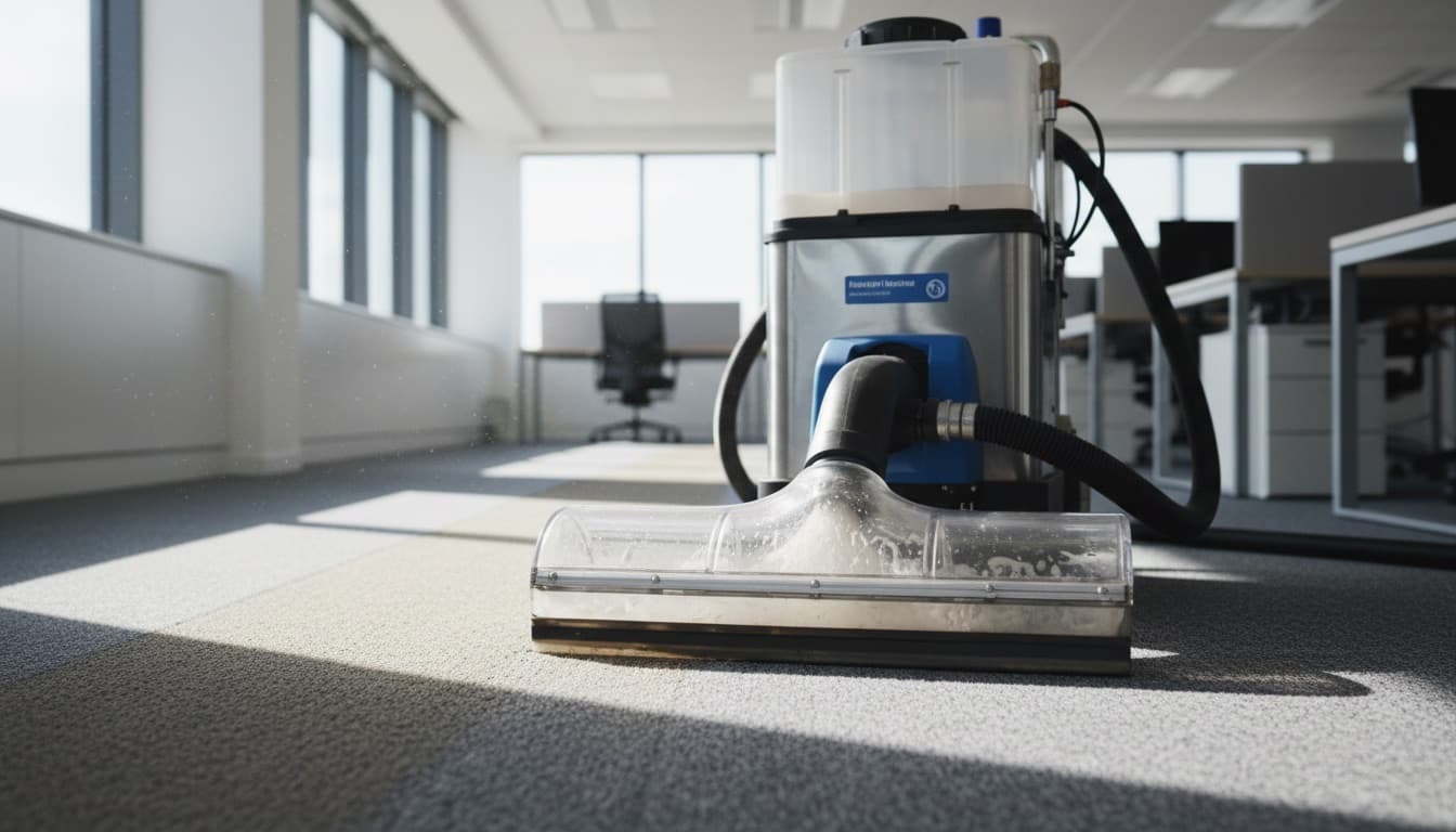 Nettoyage de moquette par injection-extraction