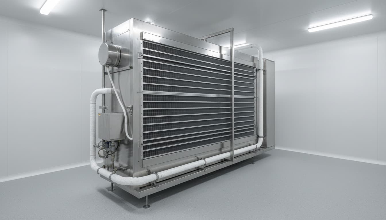 Installation frigorifique professionnelle propre
